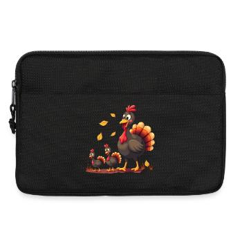 Thanksgiving Truthahn Baby - Laptoptasche 13" - Schwarz - Vorne