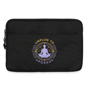Meditation Upgrade - Laptop bag 13" - black - Front