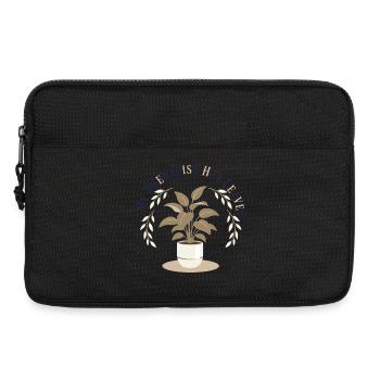 Pflanzen Therapie - Laptoptasche 13" - Schwarz - Vorne