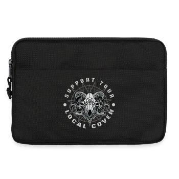 Hexenzirkel Unterstütz deinen lokalen Hexenzirkel  - Laptoptasche 13" - Schwarz - Vorne