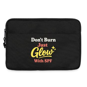 Culture SPF Identité Soins de la peau Humour - Sacoche pour ordinateur portable 13 pouces - noir - Devant