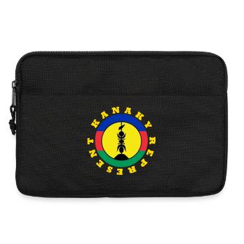 KANAKY REPRESENT ROND - Sacoche pour ordinateur portable 13 pouces - noir - Devant