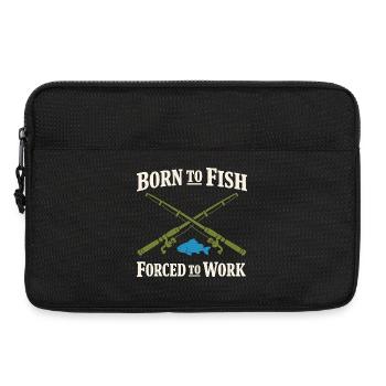 Fishing Lifestyle Angler for Life Fish - Laptop bag 13" - black - Front