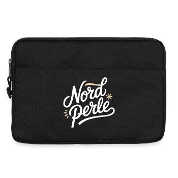 Nordperle Hamburg Nordsee Ostsee Norddeutsch Deern - Laptoptasche 13" - Schwarz - Vorne