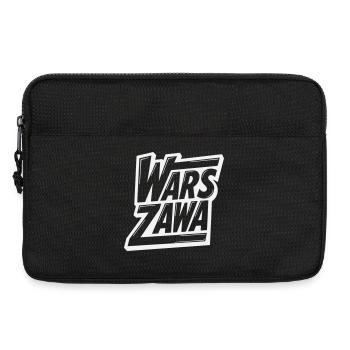 Warsaw, Warsaw Logo - Laptop bag 13" - black - Front