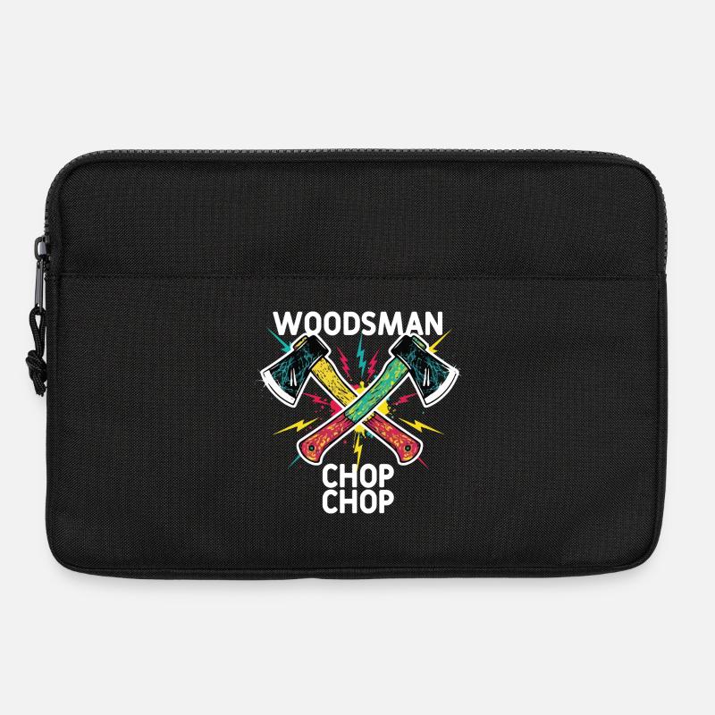 Woodsman Chop Chop Camping Axes - Laptop bag 13" - black