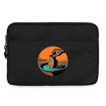 Zen Pottery Master - Blue Edition - Laptop bag 13" - black - Front