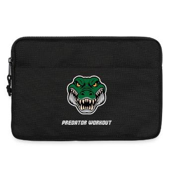Crocodile Workout – Hard Training & Combat Sports  - Laptop bag 13" - black - Front