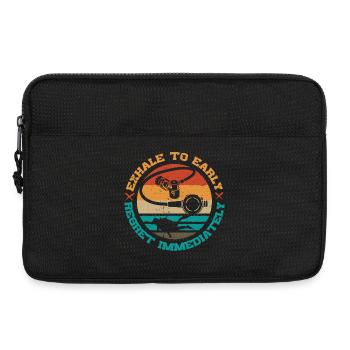 Plongeurs Plongée sous-marine Plongée - Sacoche pour ordinateur portable 13 pouces - noir - Devant