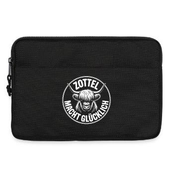 Shaggy makes happy Highlands - Laptop bag 13" - black - Front