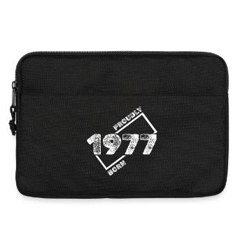1977 - Laptoptasche 13" - Schwarz - Vorne