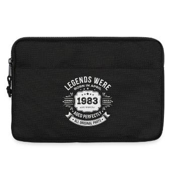 Cadeau Anniversaire Avril 1983 - Sacoche pour ordinateur portable 13 pouces - noir - Devant