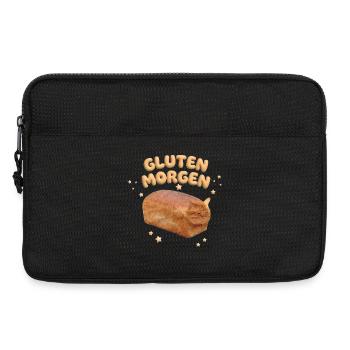 Morgen Gluten - Laptoptasche 13" - Schwarz - Vorne