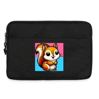 écureuil - Sacoche pour ordinateur portable 13 pouces - noir - Devant