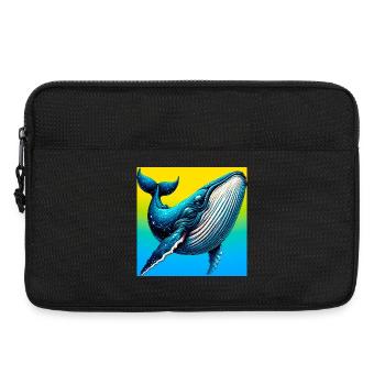 baleine - Sacoche pour ordinateur portable 13 pouces - noir - Devant