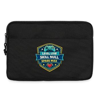 Level Low Skill Null Spass Max - Laptoptasche 13" - Schwarz - Vorne