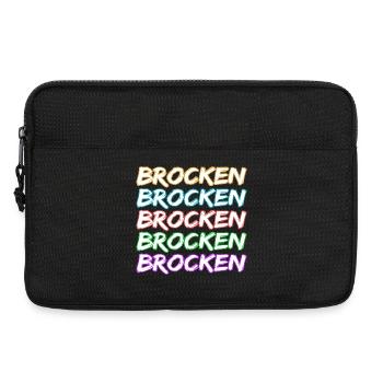 Geschenk für Brocken - Laptoptasche 13" - Schwarz - Vorne
