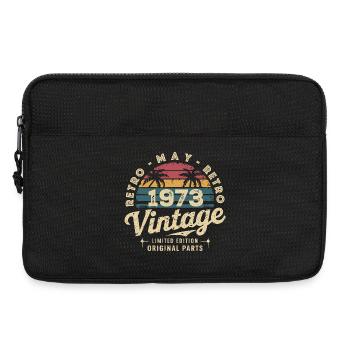 Vintage May 1973: The Authentic Myth May 1973 - Laptop bag 13" - black - Front