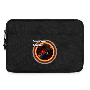 Roulette Fate: Seven Won, ich nicht - Laptoptasche 13" - Schwarz - Vorne