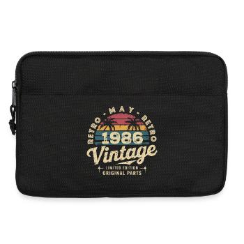 Vintage May 1986: The Authentic Myth May 1986 - Laptop bag 13" - black - Front