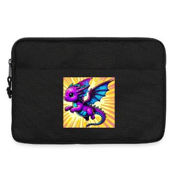 dragon - Laptop bag 13" - black - Front