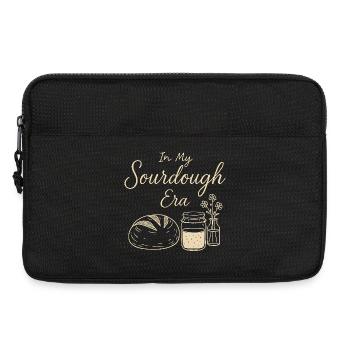 Backen Bäckerin Sauerteig In My Sourdough Era - Laptoptasche 13" - Schwarz - Vorne