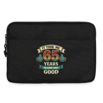 65 Years - It Took Me 65 Years To Be This Beautiful - Laptop bag 13" - black - Front