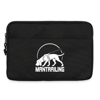 Bloodhound Mantrailing Hundesport Hunde Wilsigns - Laptoptasche 13" - Schwarz - Vorne