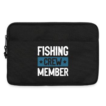 Fishing Crew - Laptoptasche 13" - Schwarz - Vorne