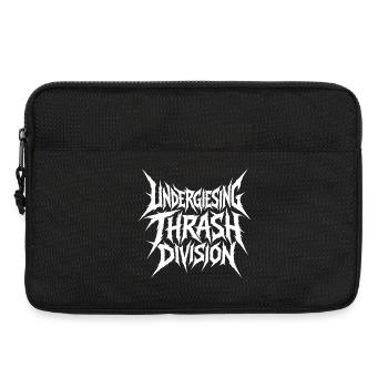 Untergrund Thrash Division - Laptoptasche 13" - Schwarz - Vorne