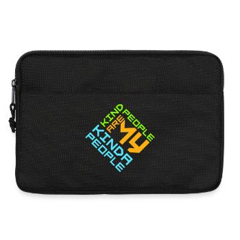 Les gens gentils sont mon genre de gentillesse - Sacoche pour ordinateur portable 13 pouces - noir - Devant