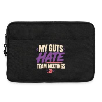 Crohn's disease, Crohn's disease, Ibd-krieger - Laptop bag 13" - black - Front