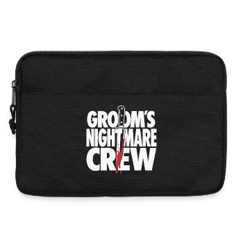Groom’s Nightmare Horror Crew Design - Laptoptasche 13" - Schwarz - Vorne
