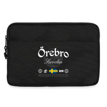 Örebro Schweden Streetwear Reise Souvenir - Laptoptasche 13" - Schwarz - Vorne