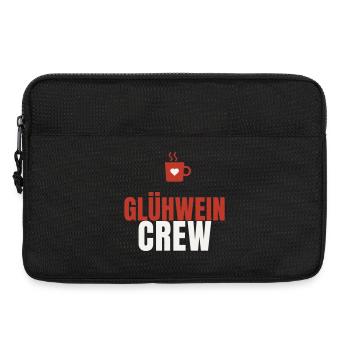 Glühwein Crew Weihnachtsmarkt Tasse Team Winter - Laptoptasche 13" - Schwarz - Vorne