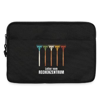 Rechenzentrum IT EDV Nerd Computer Shirt Geschenk - Laptoptasche 13" - Schwarz - Vorne