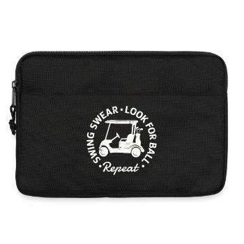 Swing Swear - Look For Ball - Repeat  - Laptoptasche 13" - Schwarz - Vorne