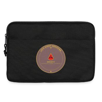 Mitternachts Snack Gesellschaft Pink - Laptoptasche 13" - Schwarz - Vorne