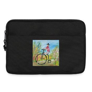  Hochrad - Laptoptasche 13" - Schwarz - Vorne
