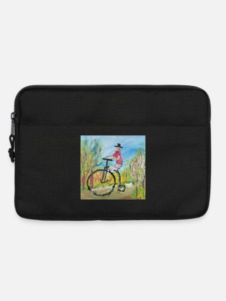 Hochrad - Laptoptasche 13" - Schwarz