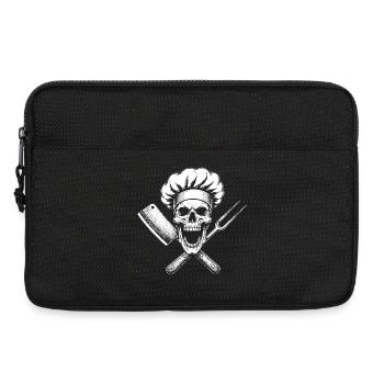 Kochskull - Laptoptasche 13" - Schwarz - Vorne