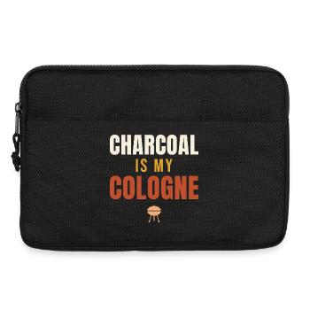 Le charbon est mon barbecue au parfum - Sacoche pour ordinateur portable 13 pouces - noir - Devant