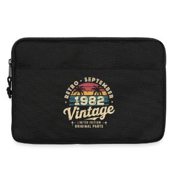 Vintage September 1982 Limited Edition September - Laptop bag 13" - black - Front