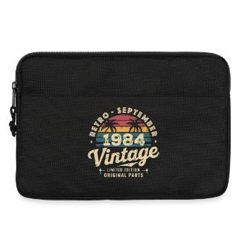 Vintage September 1984 Limited Edition September - Laptop bag 13" - black - Front