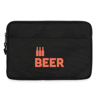 Beer Lovers - Laptop bag 13" - black - Front