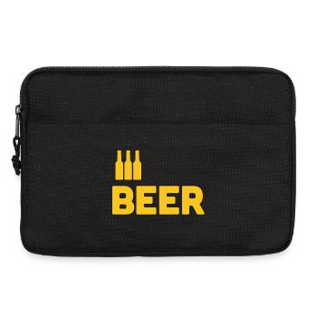 Amateurs de bière - Sacoche pour ordinateur portable 13 pouces - noir - Devant
