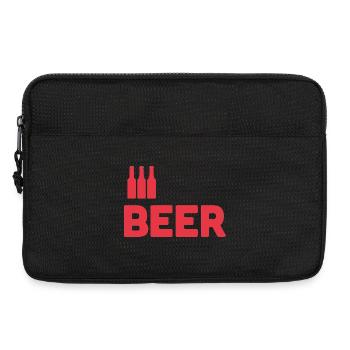 Amateurs de bière - Sacoche pour ordinateur portable 13 pouces - noir - Devant