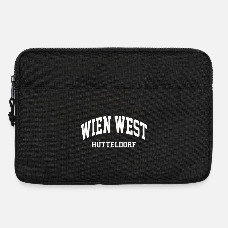 Wien West Hütteldorf  - Laptoptasche 13" - Schwarz