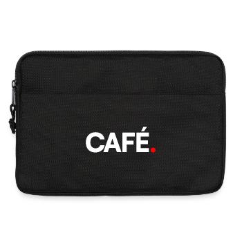 COFFEE | Minimalist Office Humor - Laptop bag 13" - black - Front