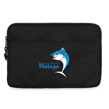 Welcome to Malaga 3 - Laptoptasche 13" - Schwarz - Vorne